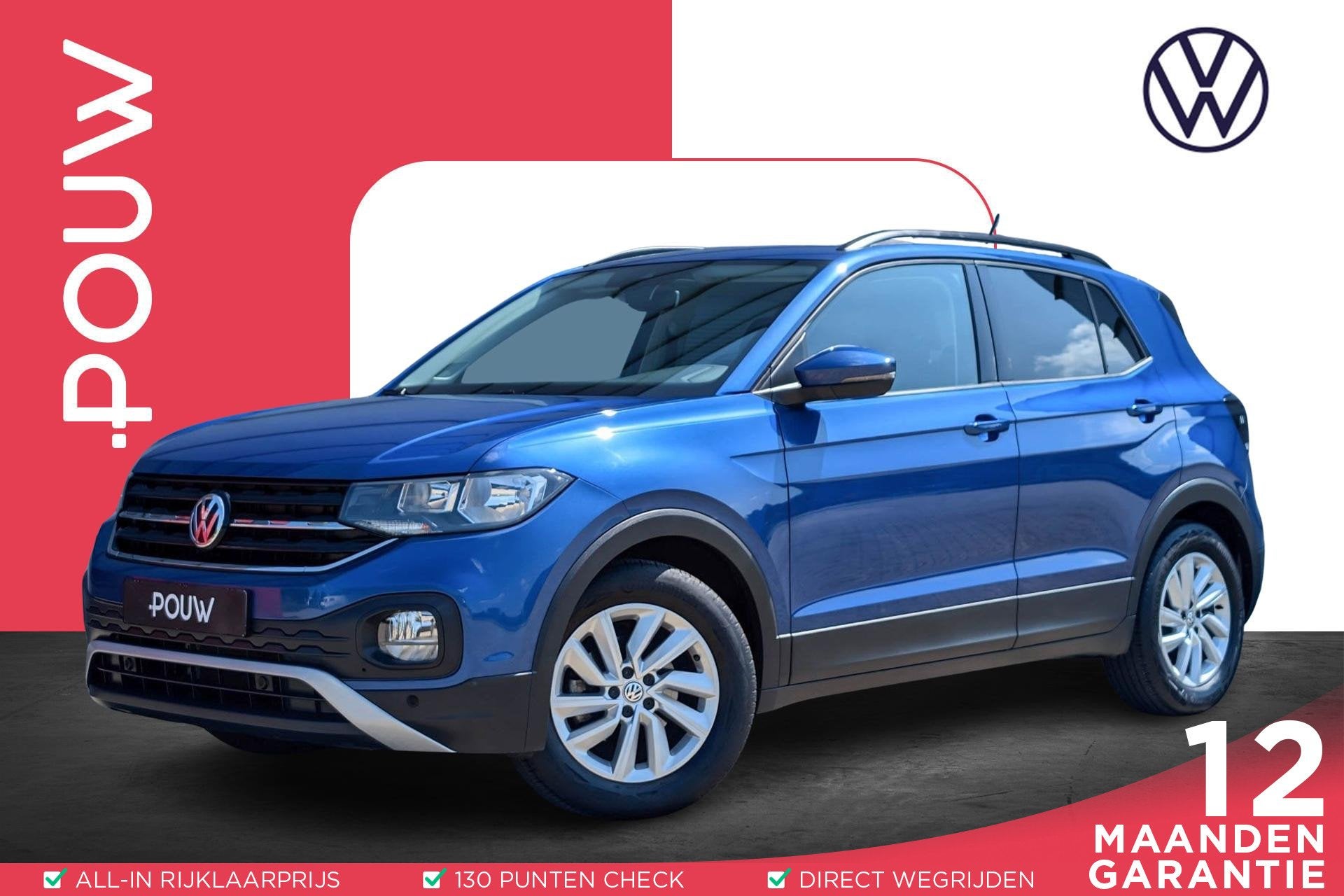 Volkswagen T-Cross 1.0 TSI 95pk Life | Navigatie | App Conne