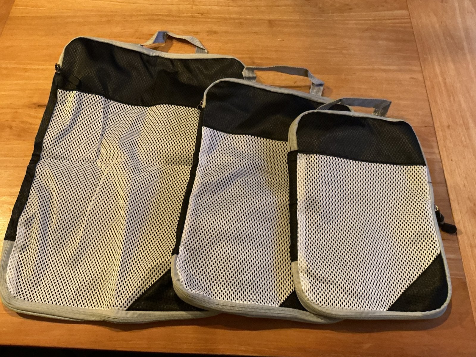 Koffer organisers - packing cubes - set van 3 met compressie, Ophalen of Verzenden, Nieuw, 30 cm of meer