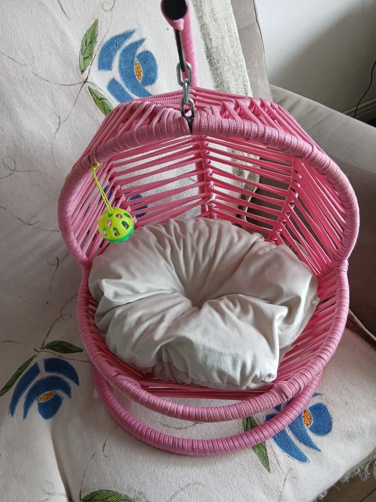 Mini hang bed voor katten, Ophalen of Verzenden, Gebruikt, Overige kleuren, Eén