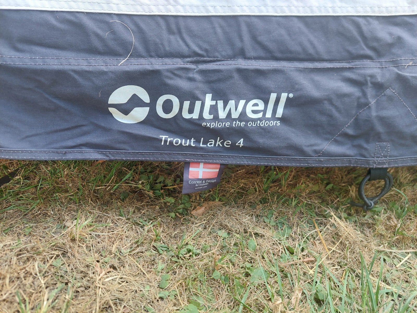 Te koop 2e hands outwell tent, Ophalen, Gebruikt, Tot en met 4