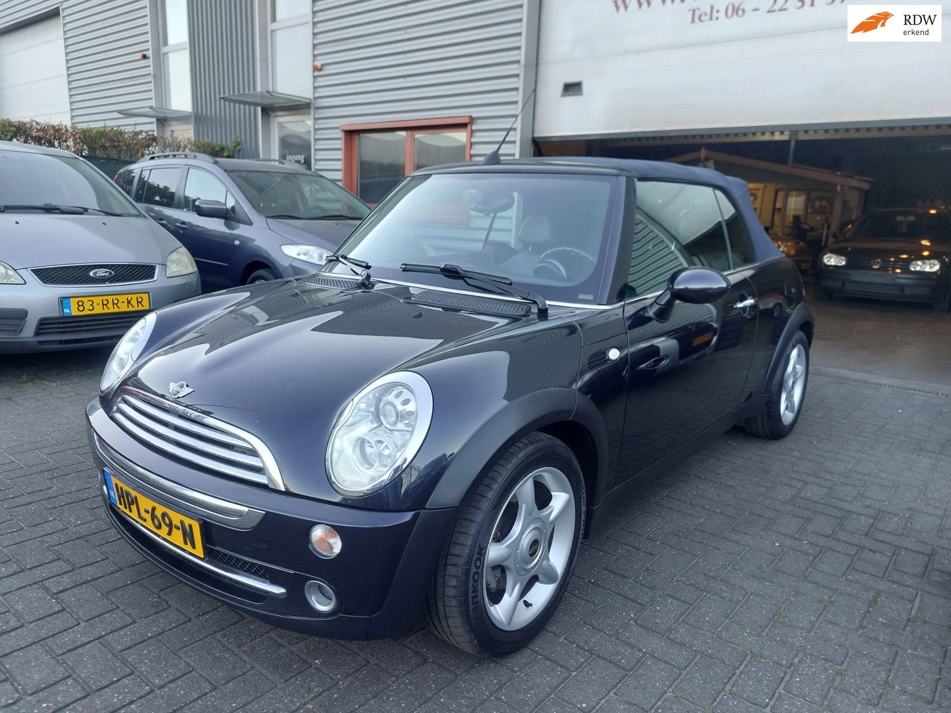 Mini Cabrio 1.6 Cooper 3 deurs + geregelde airco, Voorwielaandrijving, Parkeersensor, Gebruikt, 4 cilinders