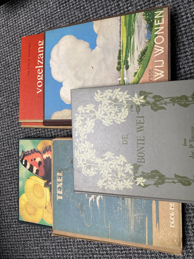 Vintage boeken: Jac.P.Thijsse, Boeken, Ophalen of Verzenden, Gelezen, Nederland