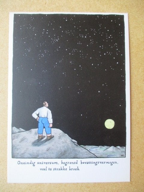 adv10962 matthias giesen ansichtkaart 2, Verzamelen, Ophalen, Overige figuren, Gebruikt, Overige typen