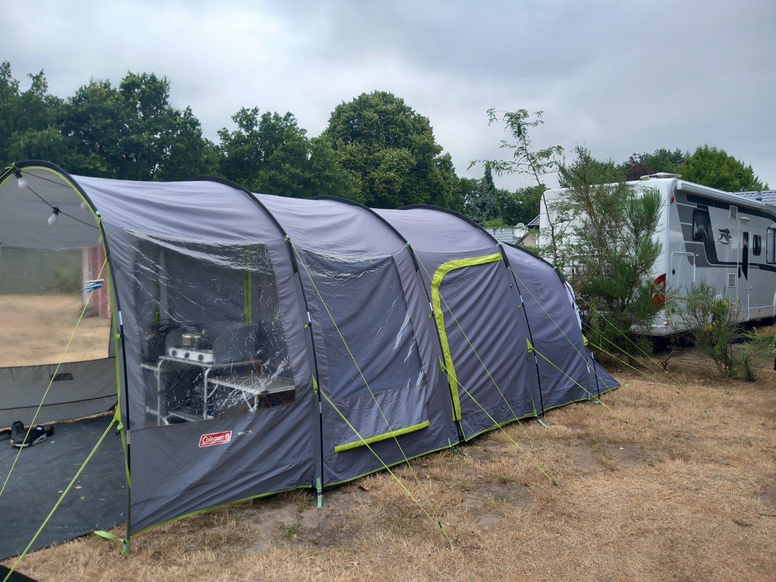 Tent + toebehoren, Ophalen, Gebruikt, Tot en met 4