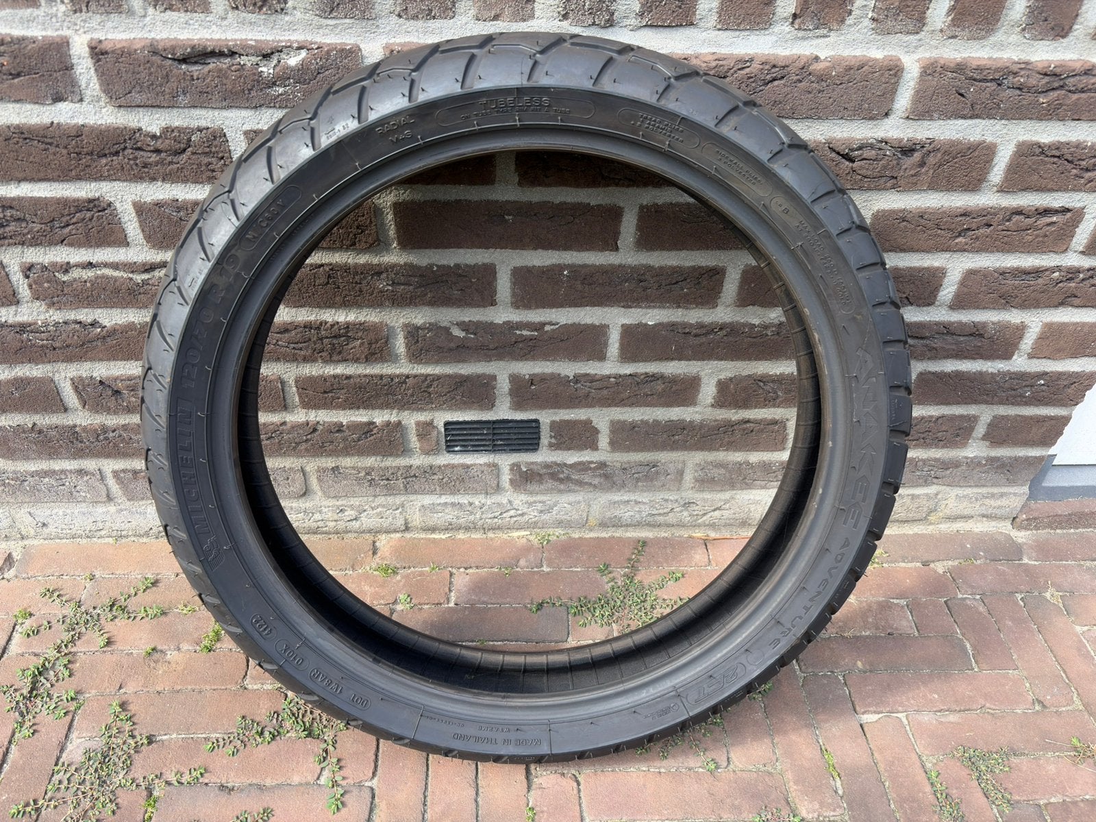 Anakee Adventure voorband 120/70/19, Ophalen of Verzenden, Gebruikt