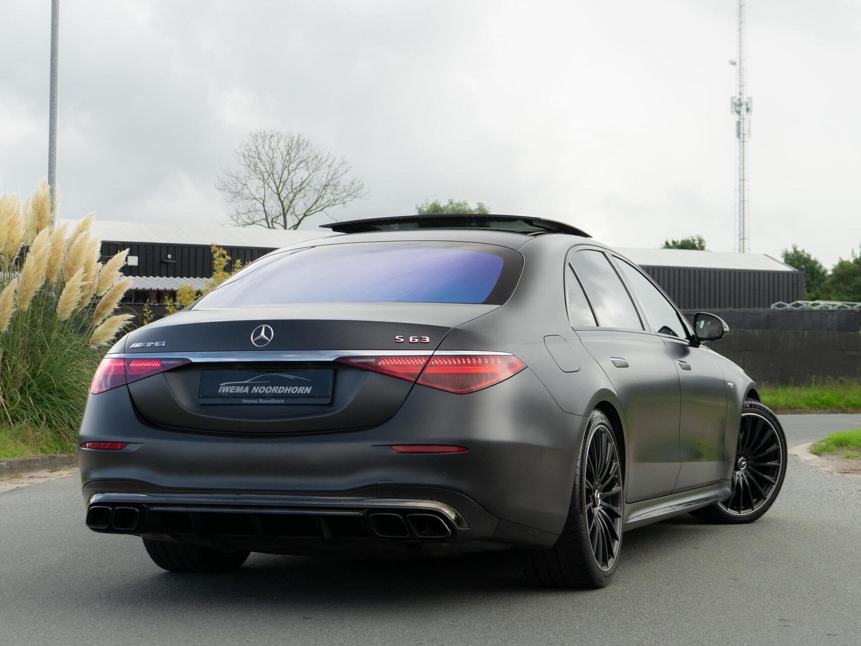 Mercedes S-klasse AMG 63 S E Performance |Panoramadak|Kerami, Auto's, Gebruikt, Zwart, Bedrijf, Vierwielaandrijving