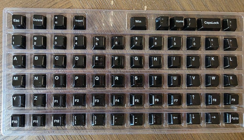 Cerakey V2 Keramische Keycaps (A + B Sets), Ophalen of Verzenden, Qwerty, Zo goed als nieuw, Cerakey