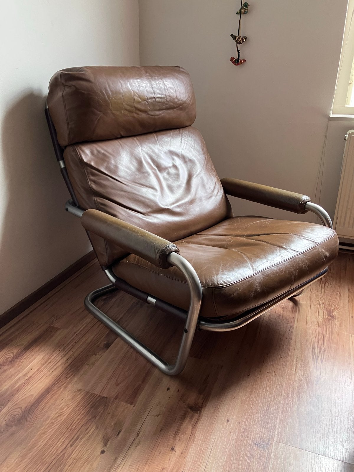 Gelderlander/ Oberman / Jan des Bouvrie  fauteuil, Ophalen, Gebruikt, Bruin, Jan des Bouvrie - Gelderlander - Meneer Oberman