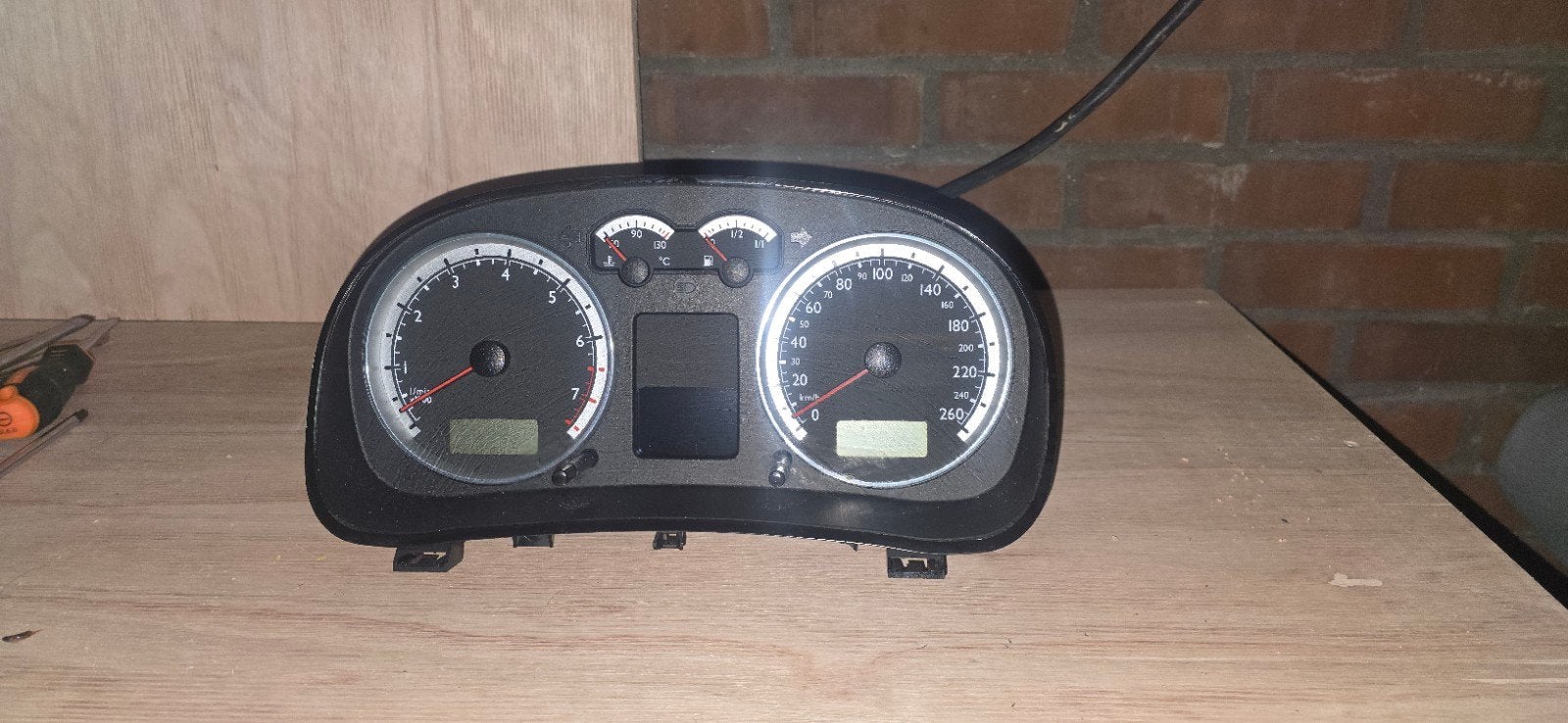 VW Golf 4 Bora VDO Tellerunit 1J0920826A Benzine, Ophalen of Verzenden, Gebruikt, Volkswagen