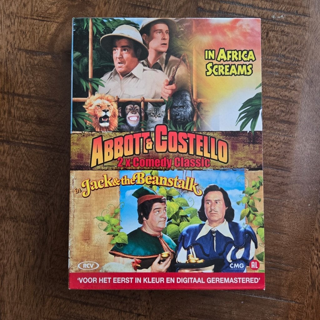 Abbott & Costello 2x Comedy Classic, Gebruikt, Alle leeftijden, Ophalen of Verzenden, Komedie