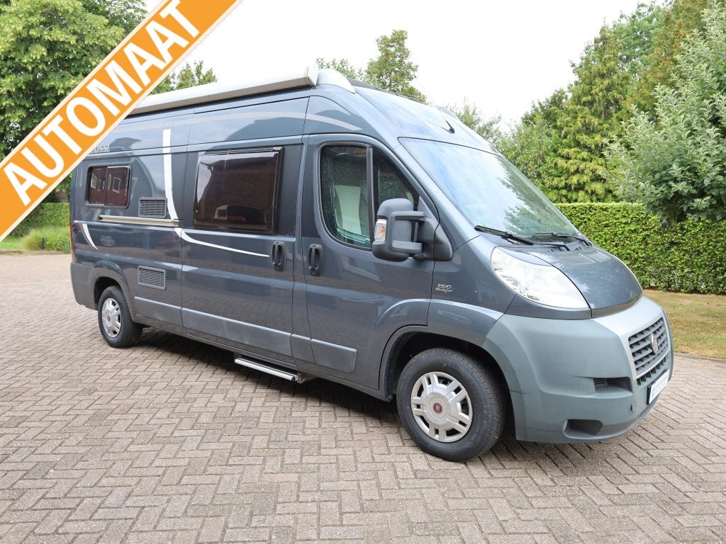 Pössl 2win 600 luchtvering AUTOMAAT, Buscamper of Camperbus, Luifel, Ringverwarming, Fiat