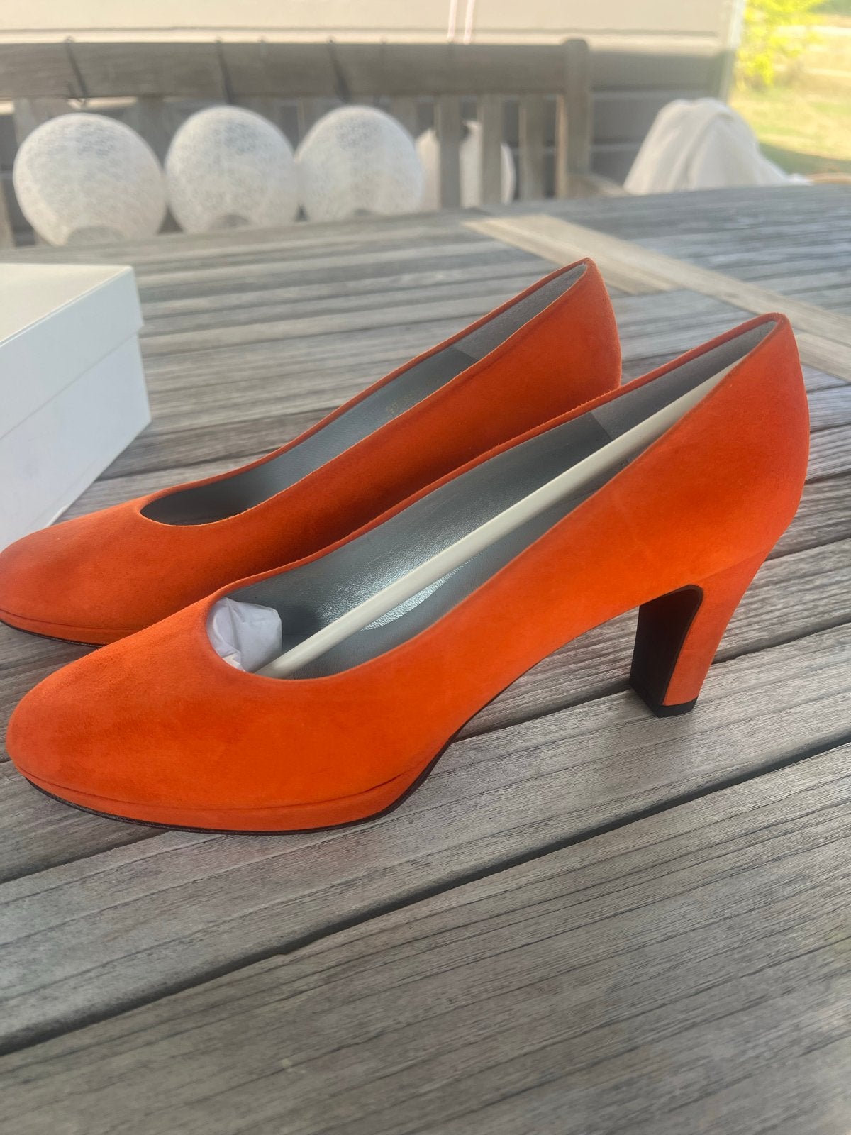 Colori Oranje Suède Pumps - Maat 40, Ophalen of Verzenden, Nieuw, Oranje, Pumps