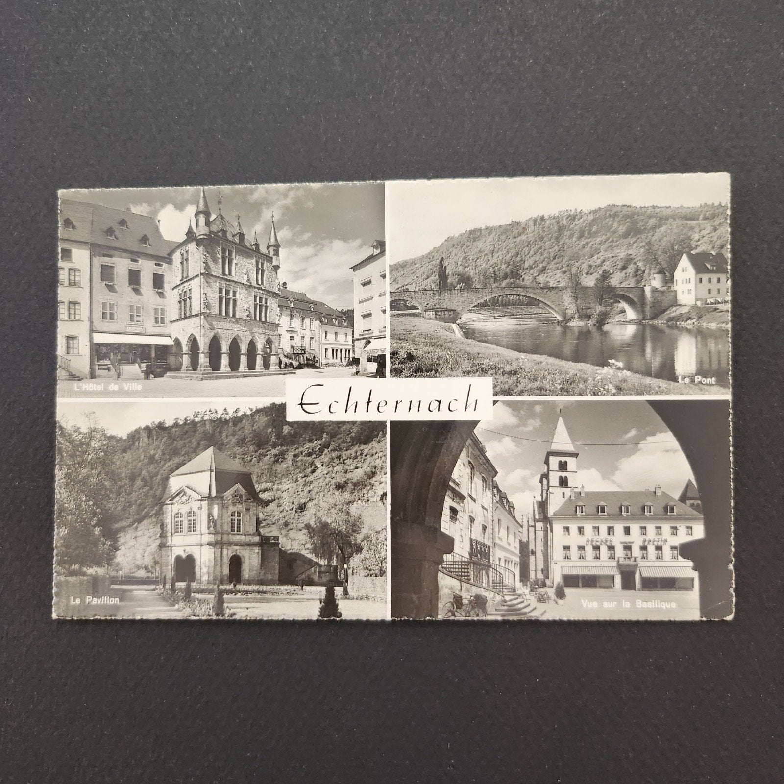 Oude Ansichtkaart Echternach Luxemburg - Jaren '40-'60, Verzamelen, Verzenden, 1940 tot 1960, Gelopen, België en Luxemburg