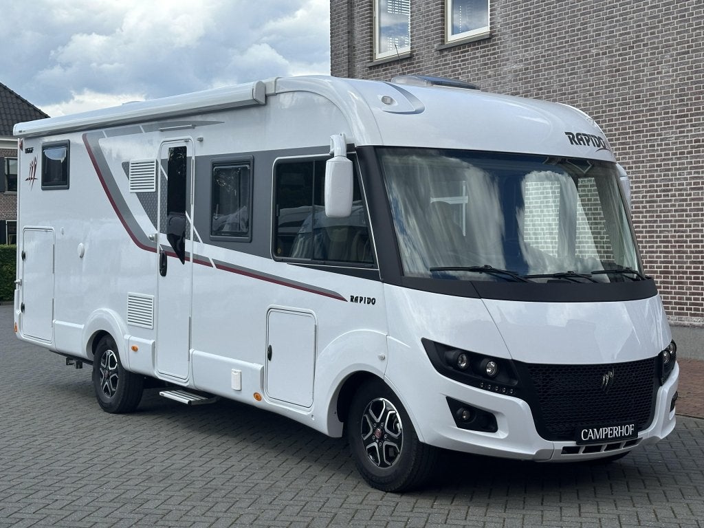 Rapido 866F Lithium Dakairco Trekhaak, Caravans en Kamperen, Afzuigkap, Ringverwarming, Fiat, Airbags