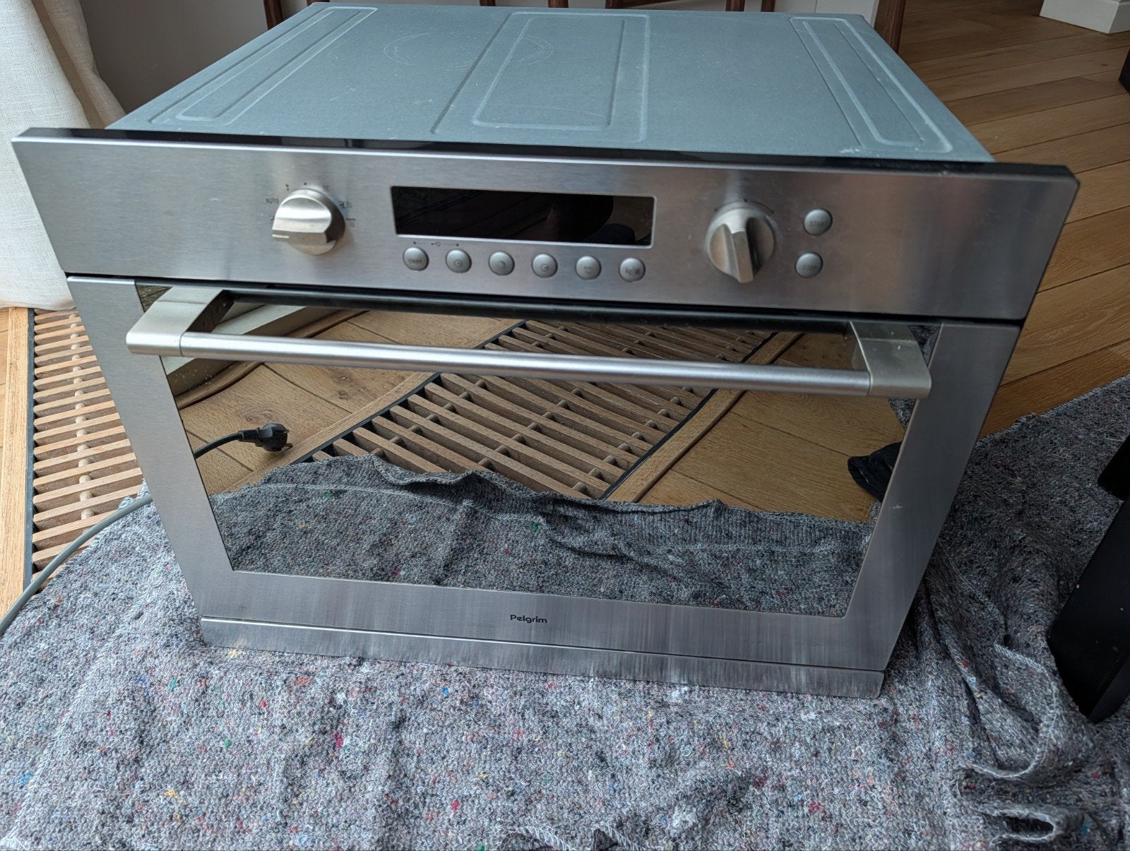 Pelgrim Combi-oven magneteon, Ophalen, 45 tot 50 cm, Gebruikt, 60 cm of meer