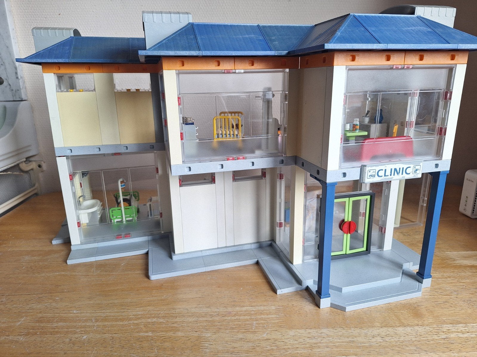 ziekenhuis van playmobil 4404, Kinderen en Baby's, Speelgoed | Playmobil, Ophalen of Verzenden, Gebruikt, Gebouw