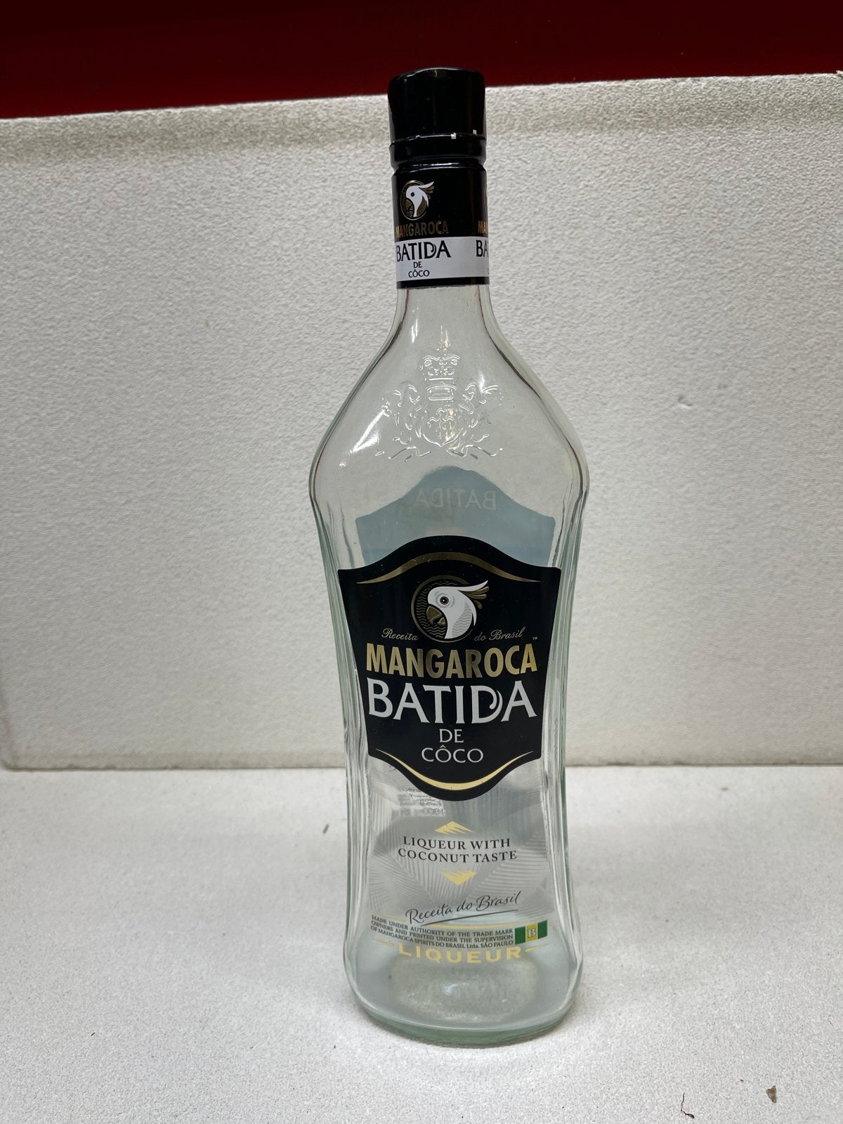 Lege Mangoroca Batida de Coco fles - Collectors item, Verzenden, Gebruikt, Verpakking