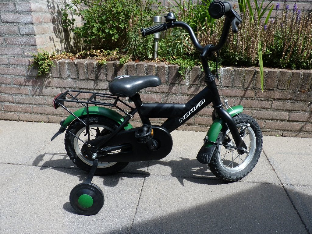 Jongensfiets, Fietsen en Brommers, Fietsen | Kinderfietsjes, Ophalen, Terugtraprem, Zijwieltjes, Gebruikt