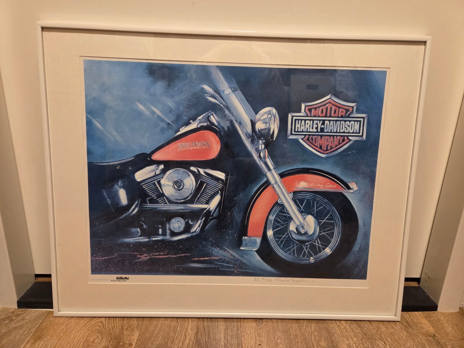 Huub Lepelaar - Harley-Davidson (Gillette 90 jaar) - 31/50, Ophalen