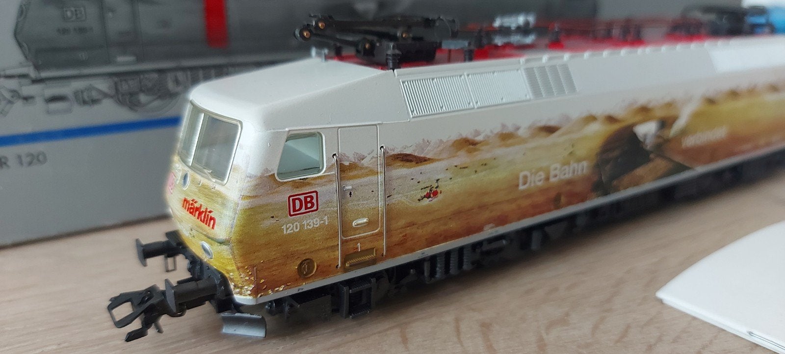 Märklin DB BR 120 139-3 e-loc dig artnr 37532 in ovp, Wisselstroom, Locomotief, Ophalen of Verzenden, Zo goed als nieuw