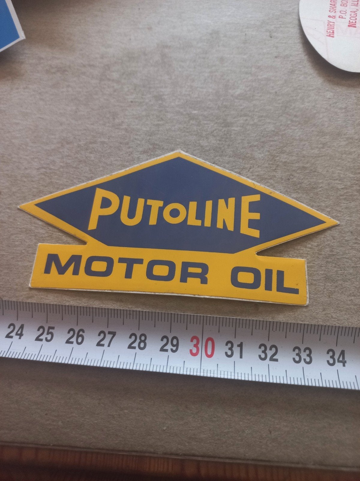 Putoline motor oil, Verzamelen, Ophalen of Verzenden, Zo goed als nieuw