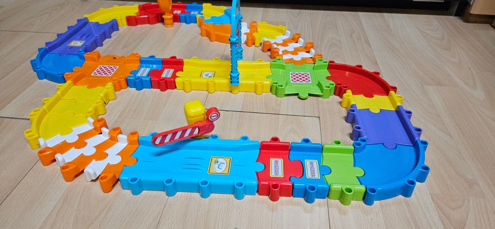 VTech Toet Toet Auto's - Autobaan Combi Deluxe, Ophalen of Verzenden, Zo goed als nieuw, 2 tot 4 jaar