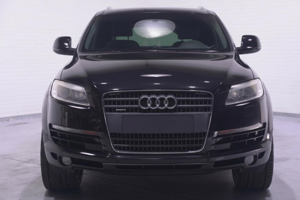 Audi Q7 3.0 TDI quattro Clima Stoelverwarming Leder Trekhaak, Auto's, Audi, Automaat, Gebruikt, Zwart, Bedrijf