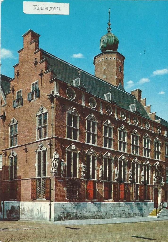 Ansichtkaart NIJMEGEN   Raadhuis, Verzenden, 1960 tot 1980, Gelopen, Gelderland