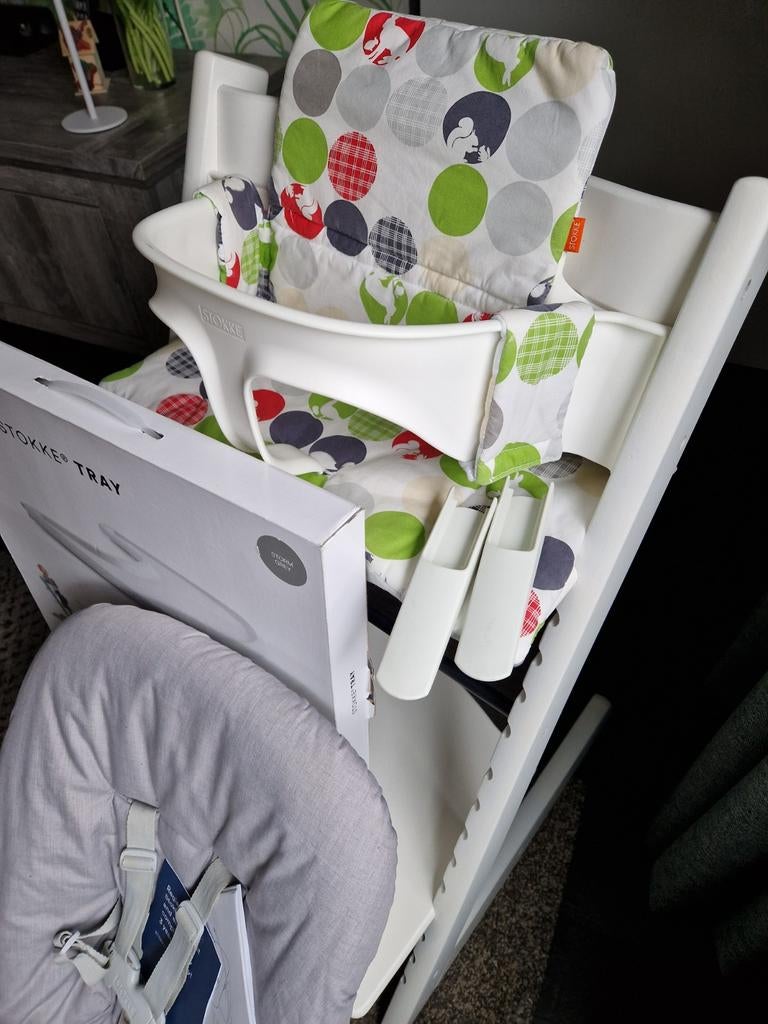 Tripp Trapp kinderstoel compleet wi, Ophalen of Verzenden, Meegroeistoel