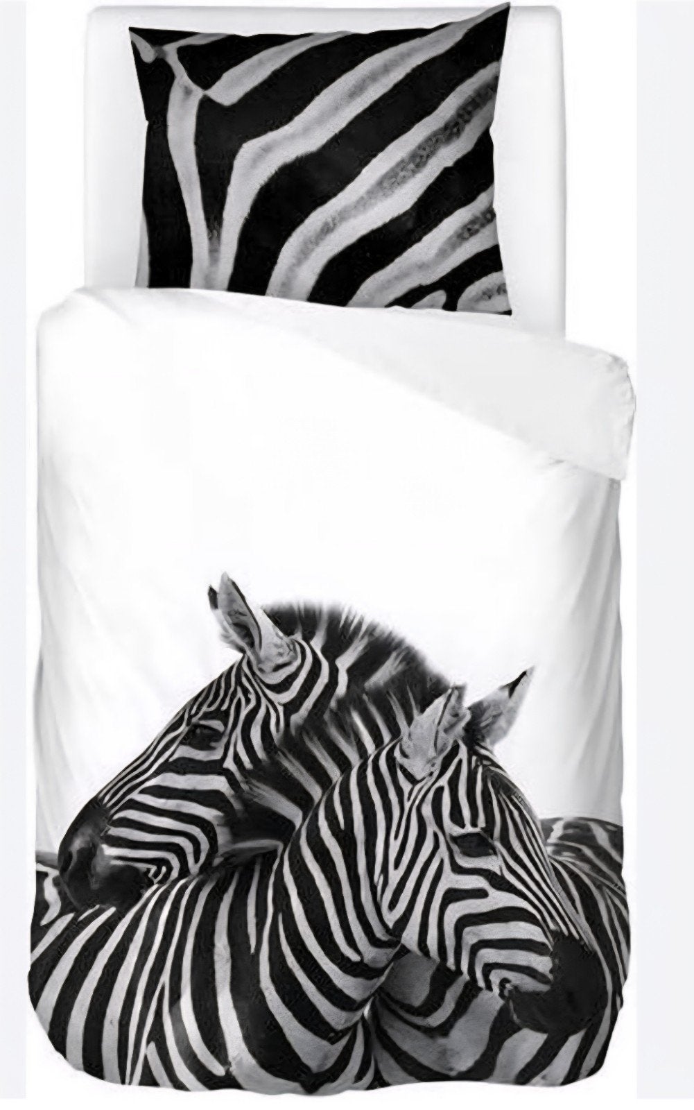 Dekbedovertrek zebra, Ophalen of Verzenden, Eenpersoons, Dekbedovertrek