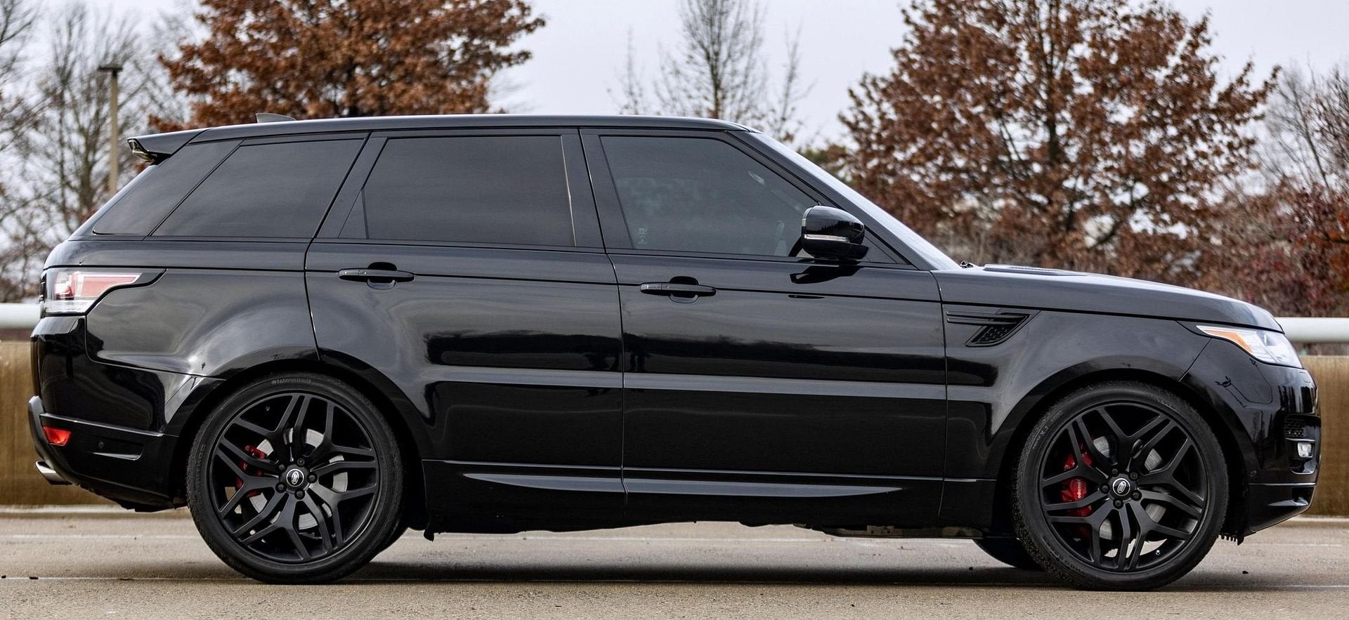 Orig. 22 inch Range Rover Sport velgen met All-season banden, Gebruikt, -, 275 mm, -