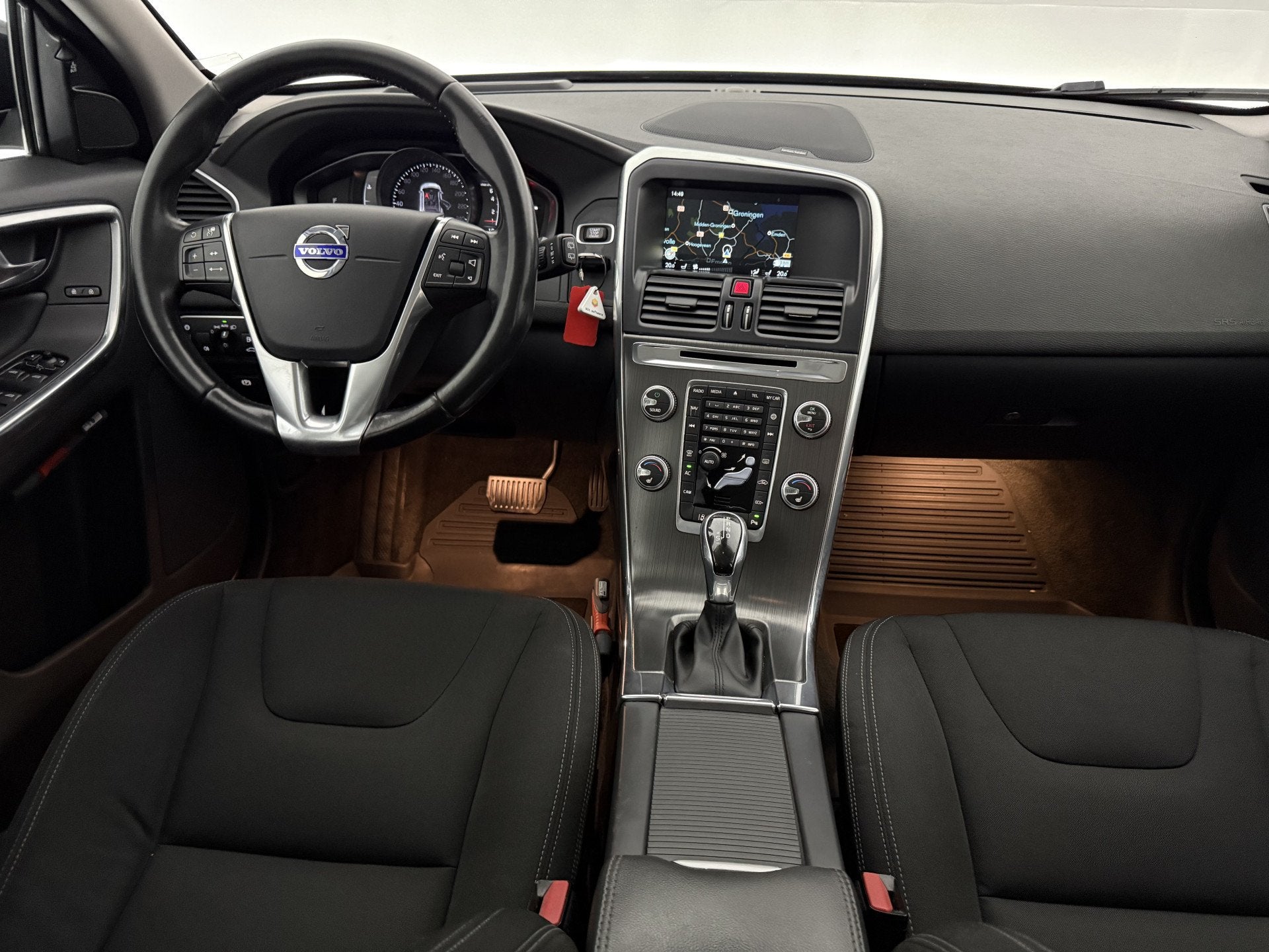 Volvo XC60 2.0 T5 FWD Ocean Race 245PK | Camera | H/K | Clim, Auto's, Gebruikt, 4 cilinders, 1969 cc, Zwart