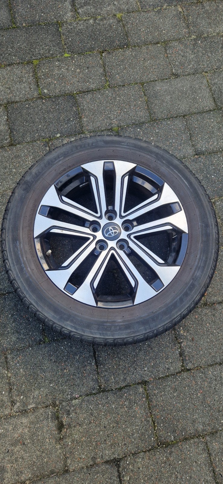 Toyota Rav4 winterbanden 225/60R18 m+s, Auto-onderdelen, Ophalen, 18 inch, Gebruikt, Banden en Velgen