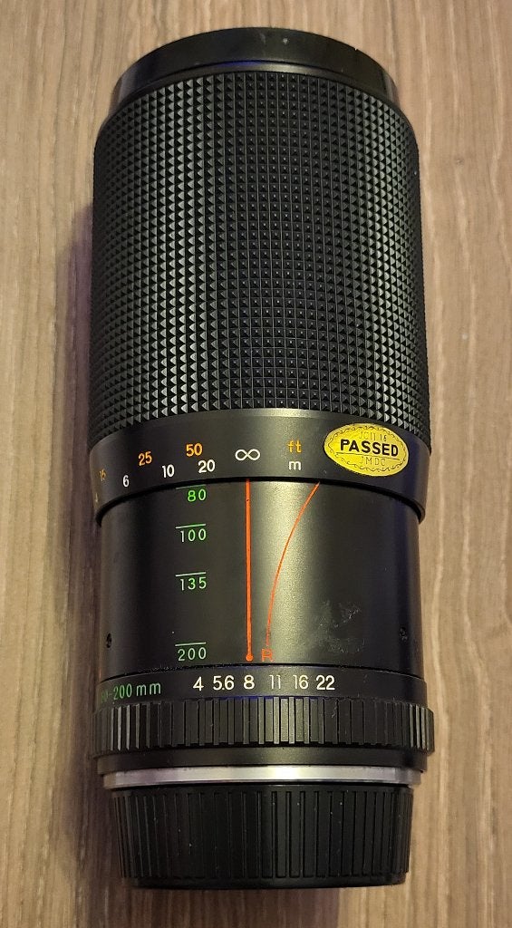 Yashica lens ml zoom 80 200mm, Audio, Tv en Foto, Fotografie | Lenzen en Objectieven, Ophalen, Gebruikt, Telelens, Zoom