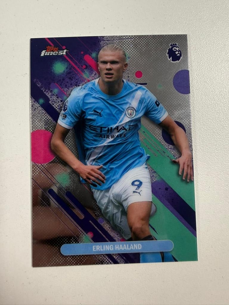 61 Erling Haaland Finest Premier League 2026, Ophalen of Verzenden, Nieuw, Buitenlandse clubs, Poster, Plaatje of Sticker
