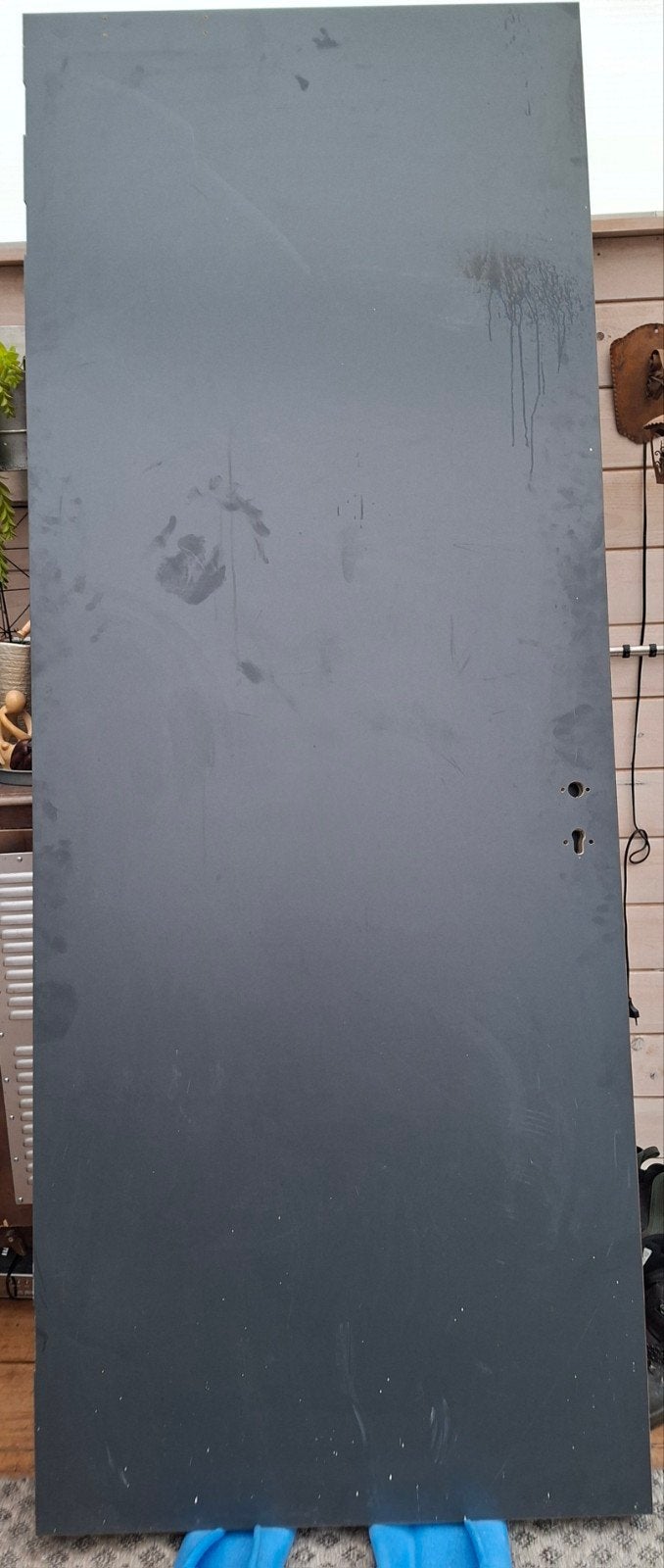 brandwerende deur met slot, Ophalen of Verzenden, Hout, Binnendeur, 215 cm of meer