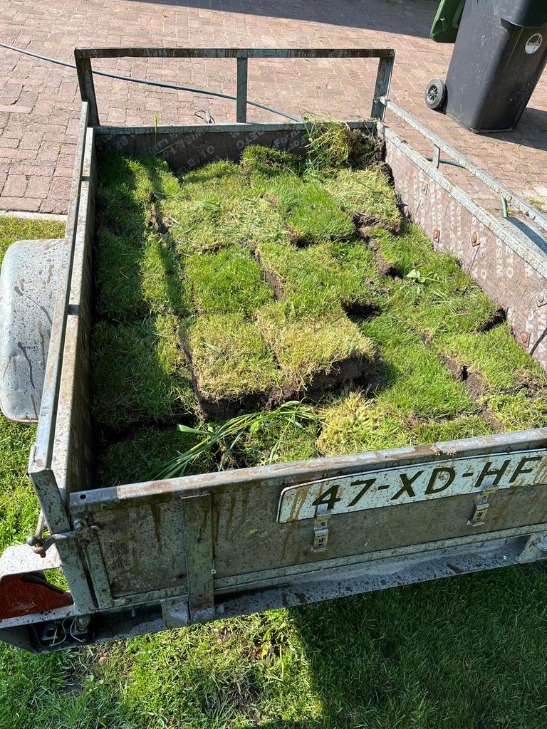 Gratis Graszoden, Ophalen, Tuinaarde