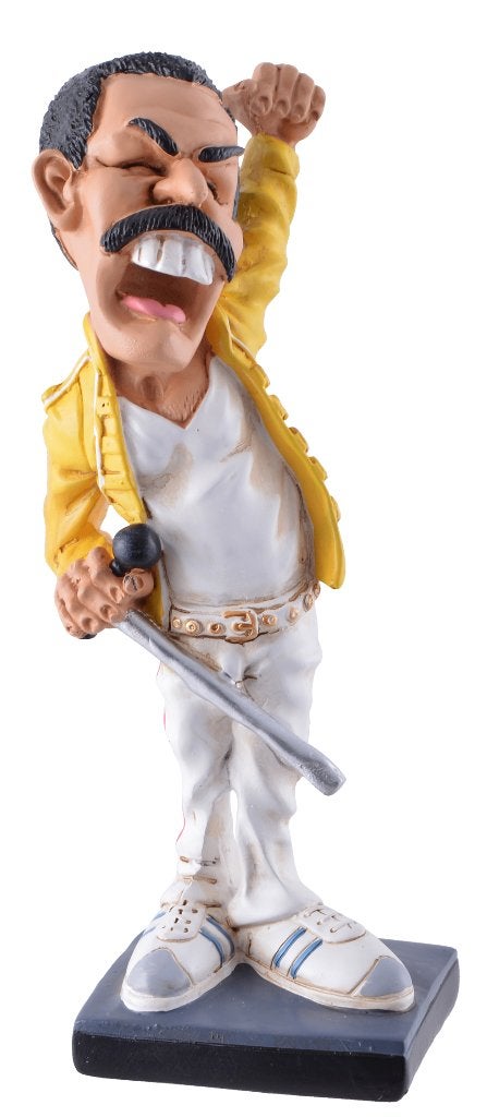 Freddie Mercury Queen beeldje by Warren Stratford decoratie, Info@deconoord.nl, Deco Noord, Nieuw, Ophalen of Verzenden