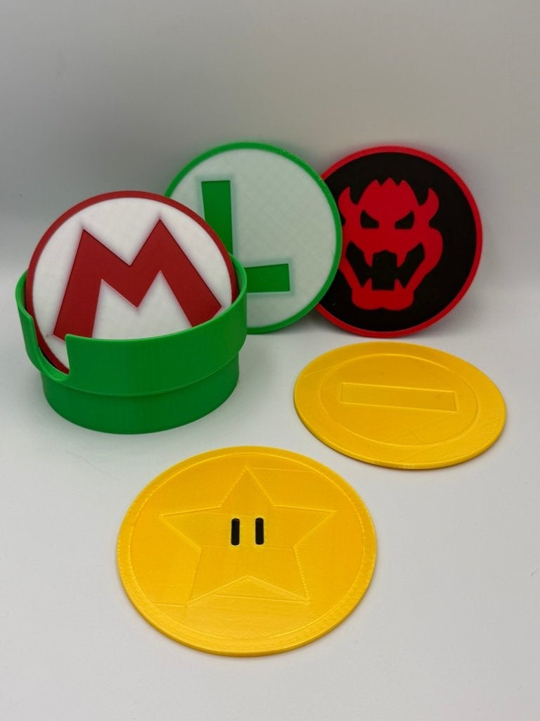 Super Mario onderzetters, Ophalen of Verzenden, Nieuw