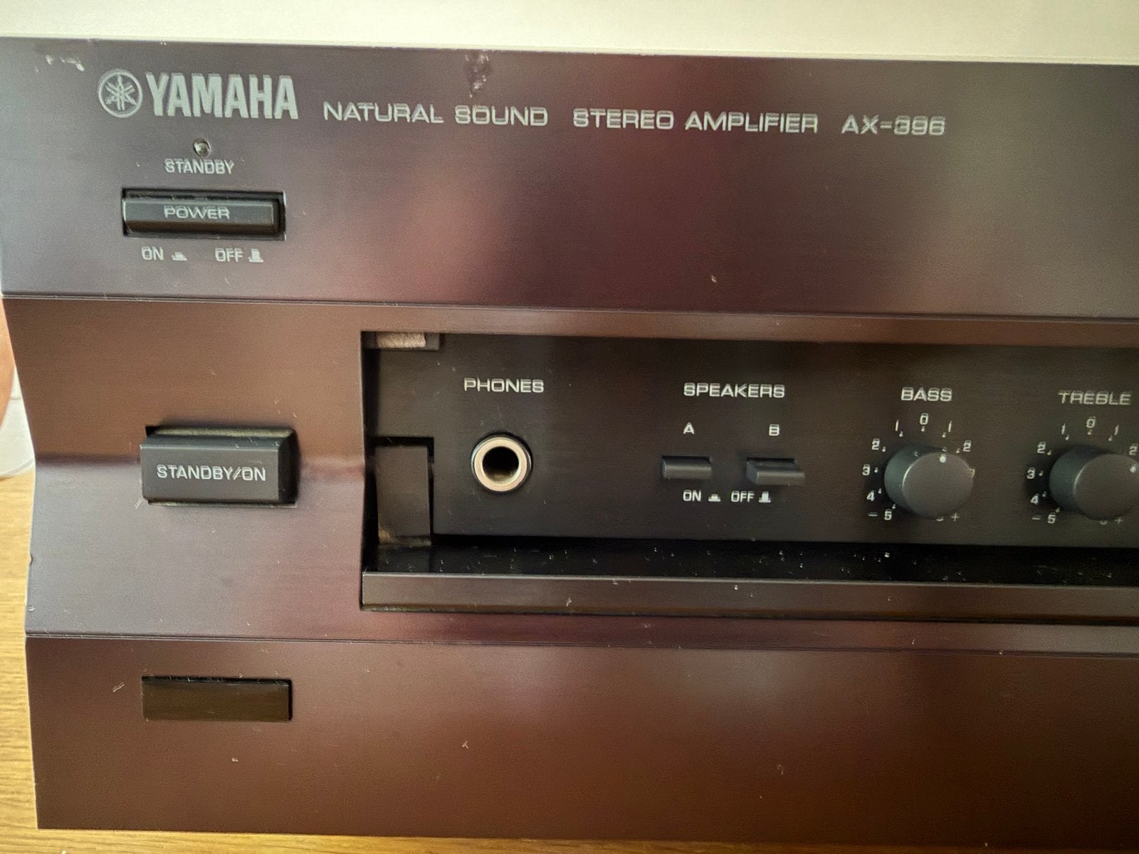 Yamaha Natural Sound Stereo Amplifier AX-396, Ophalen, Gebruikt, Yamaha, 120 watt of meer
