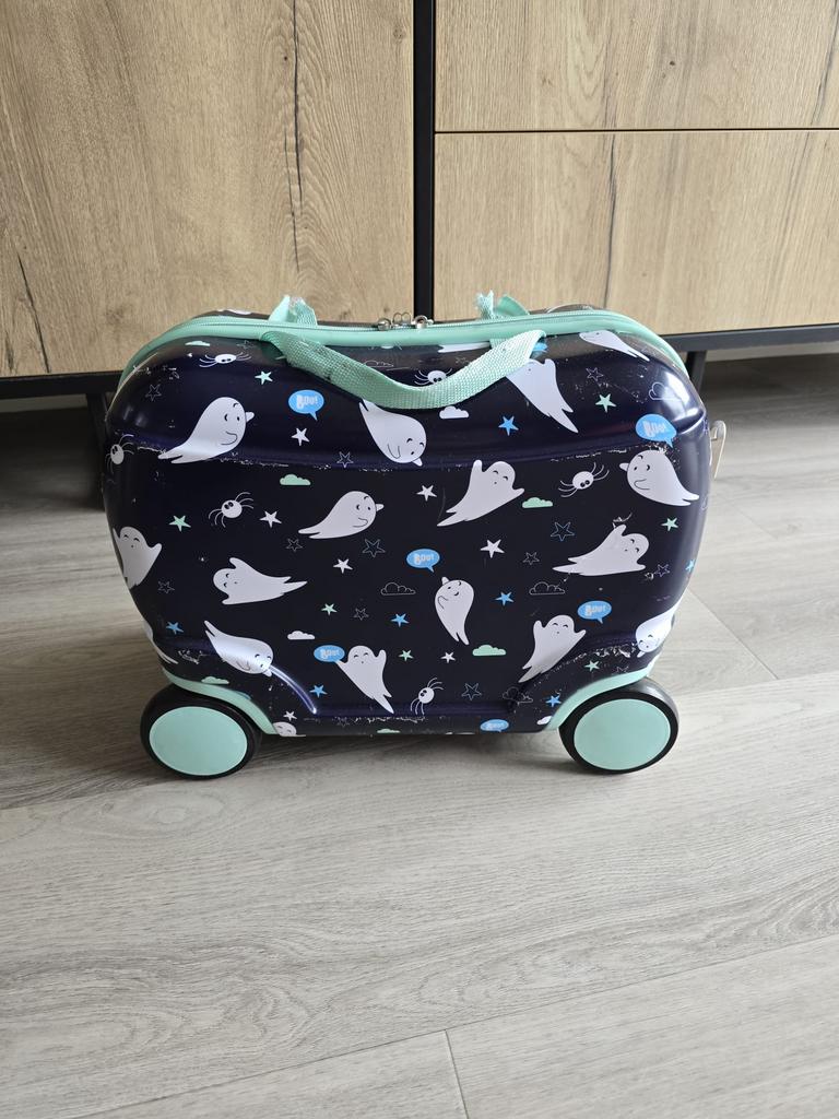 Kinder reiskoffer, Hard kunststof, Minder dan 50 cm, Zo goed als nieuw, Minder dan 35 cm