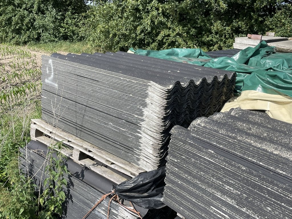 Te koop grote partij golfplaten, Ophalen, Overige materialen, Zwart, Zo goed als nieuw