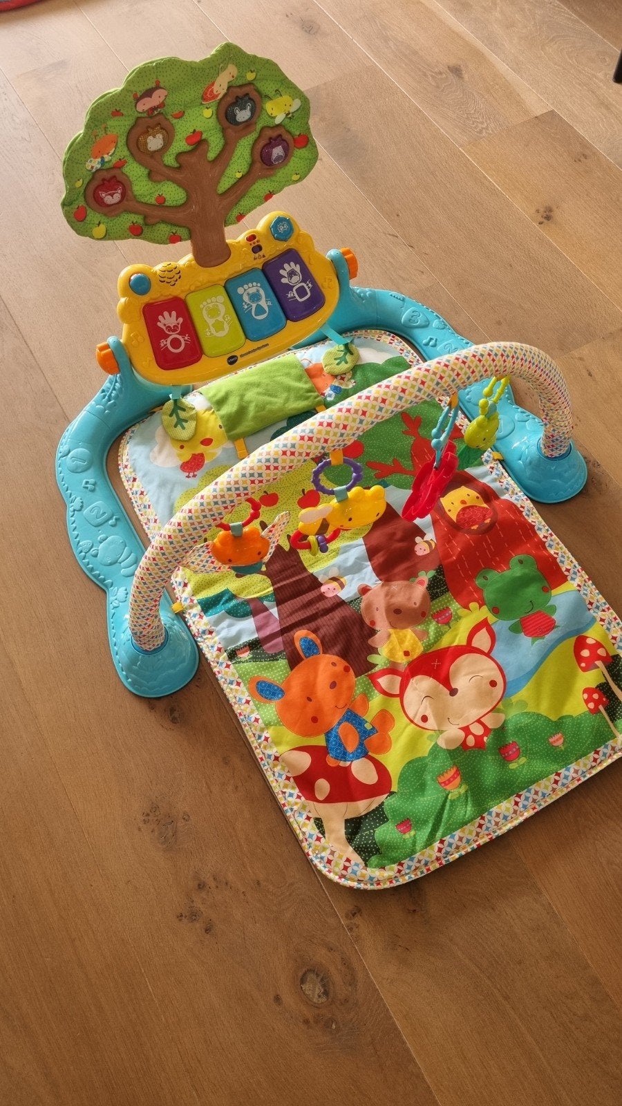 VTech Baby Speelkleed met Piano en Speelboog, Kinderen en Baby's, Speelgoed | Vtech, Ophalen of Verzenden, Zo goed als nieuw, 0 tot 6 maanden