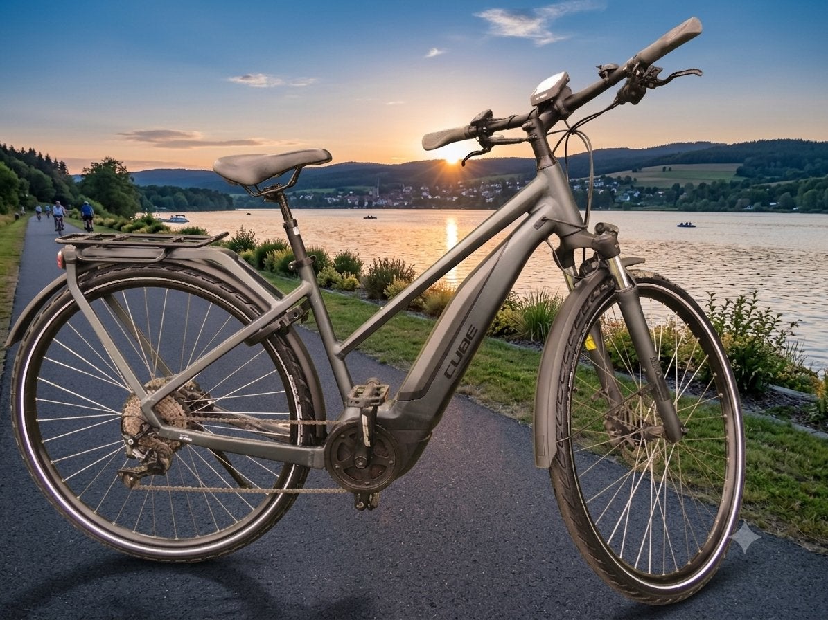 CUBE Touring Pro Framemaat 45 cm 500 WH accu