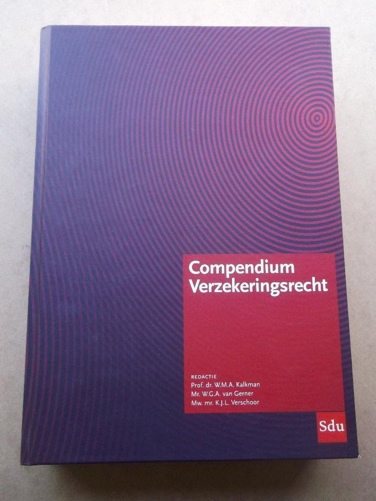Compendium Verzekeringsrecht, Boeken, Ophalen of Verzenden, Alpha, Zo goed als nieuw