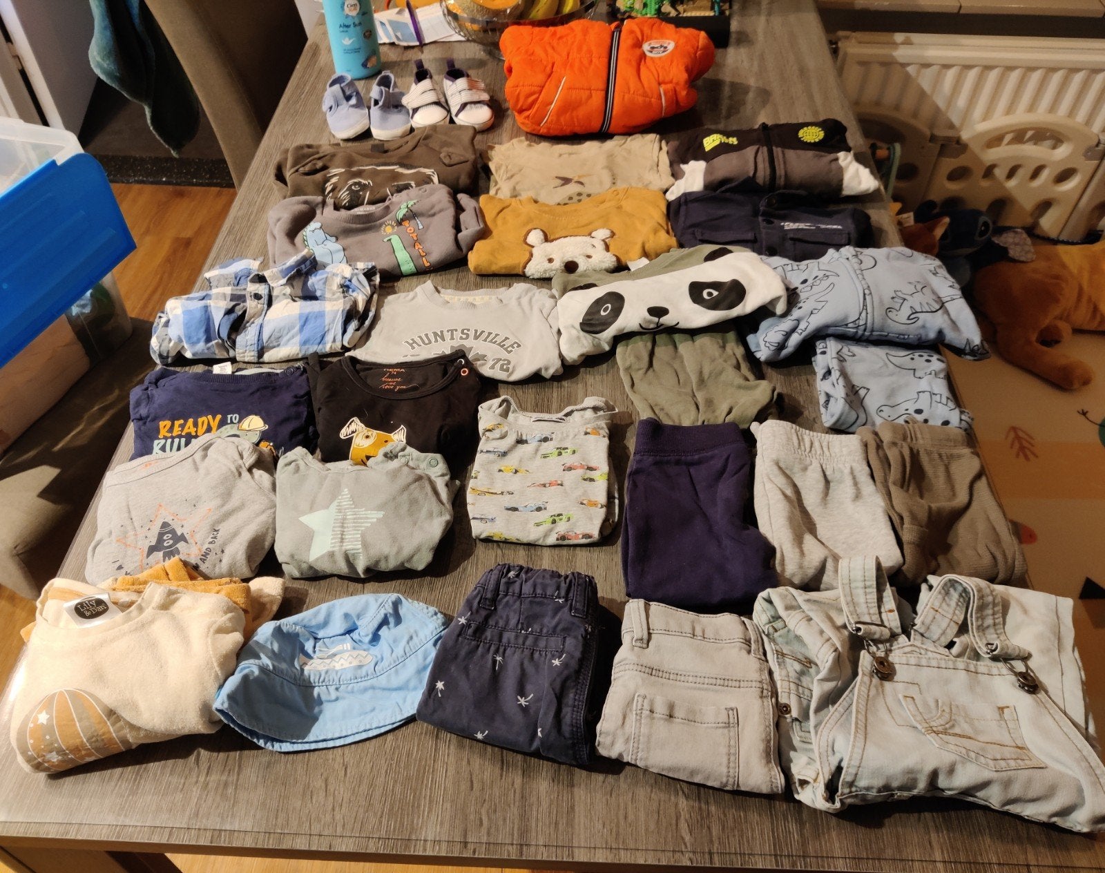 Groot kledingpakket babykleding maat 74/80 (sommige 86), Ophalen of Verzenden, Zo goed als nieuw, Maat 74