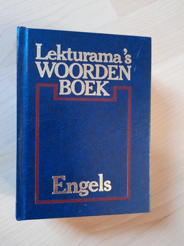 LEKTURAMA'S WOORDENBOEK DUITS, ENGELS, SPAANS en FRANS, Boeken, Woordenboeken, Ophalen of Verzenden, Zo goed als nieuw, Overige uitgevers