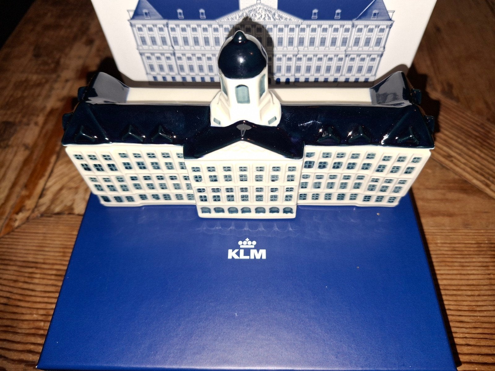 ✈️🍓KLM Huisje Paleis op de Dam Platinum uitvoering🍓✈️, Ophalen of Verzenden, Zo goed als nieuw, Paleis of Waag