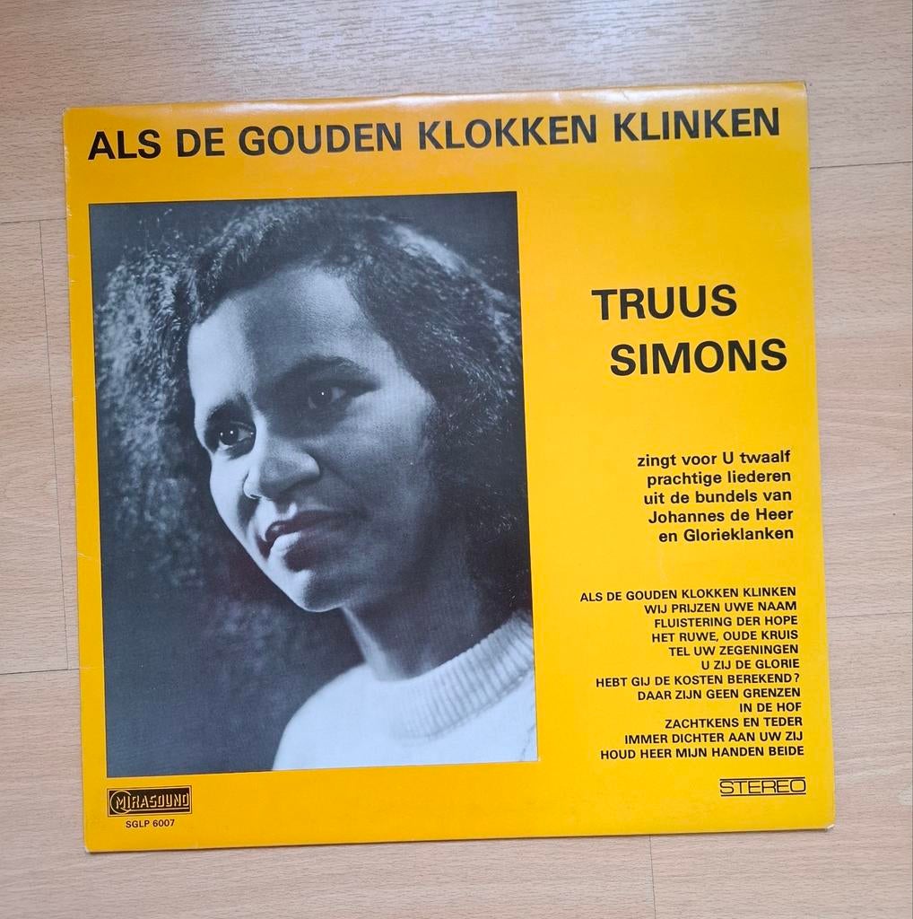 LP Truus Simons - Als de gouden klokken klinken, Ophalen, Gebruikt, 12 inch