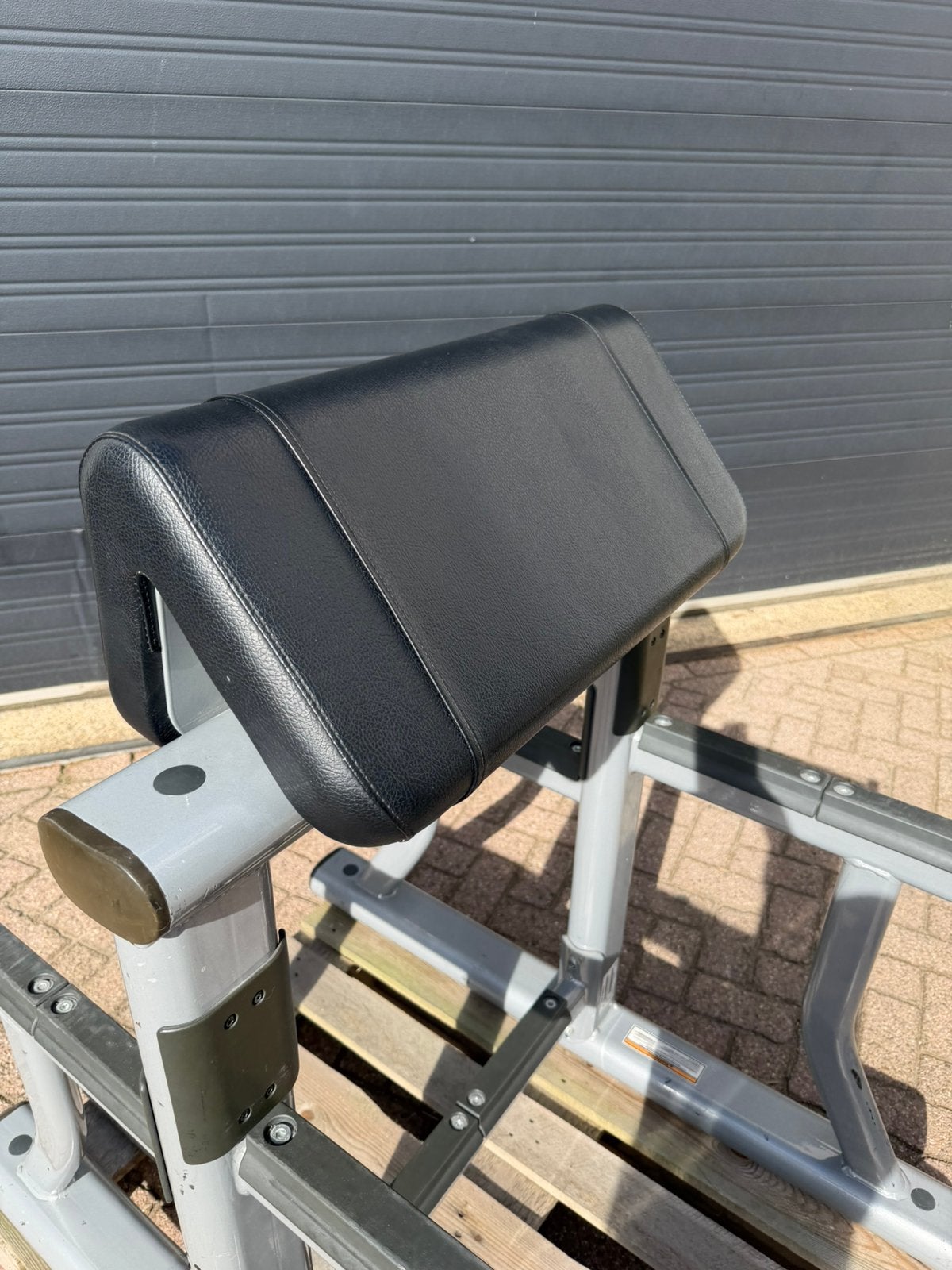 Life Fitness Scott Bench , Biceps Bankje, Ophalen, Gebruikt, Fitnessbank